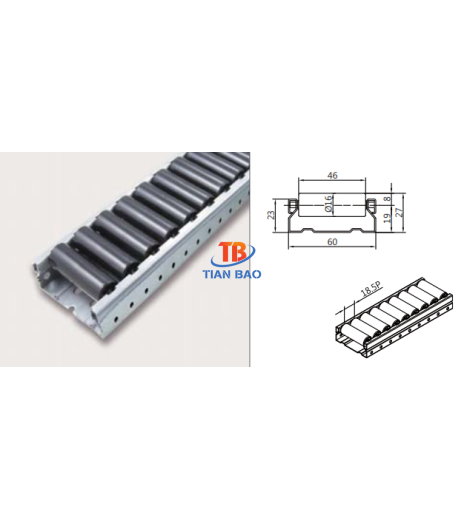 Thanh trượt con lăn PL-6014ES