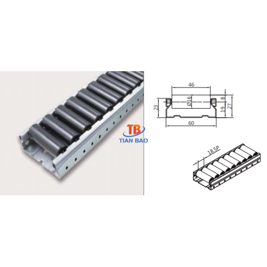 Thanh trượt con lăn PL-6014ES